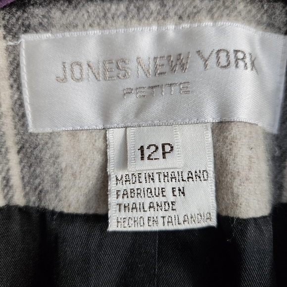Jones New York 100% Wool Womens Jacket Sz 12P - Picture 5 of 6